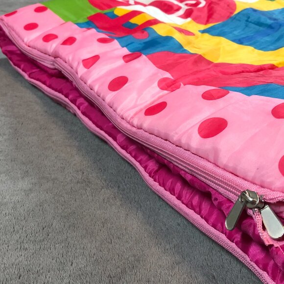 2013 HELLO KITTY Child Sleeping Bag 54" x 27" SANRIO Whimsical Cat Character - Picture 10 of 16